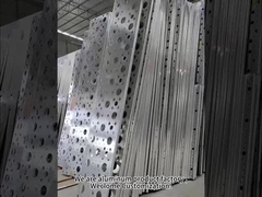 System nośny w kształcie litery T Aluminiowa szafka do dekoracji wnętrz w kolorze białym i złotym