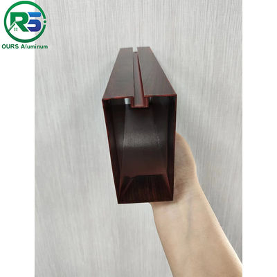 Interior Aluminum Strip Ceiling 0.6-2.0 Thickness Facade Wall Ceiling Cladding Decorative Marble Grain